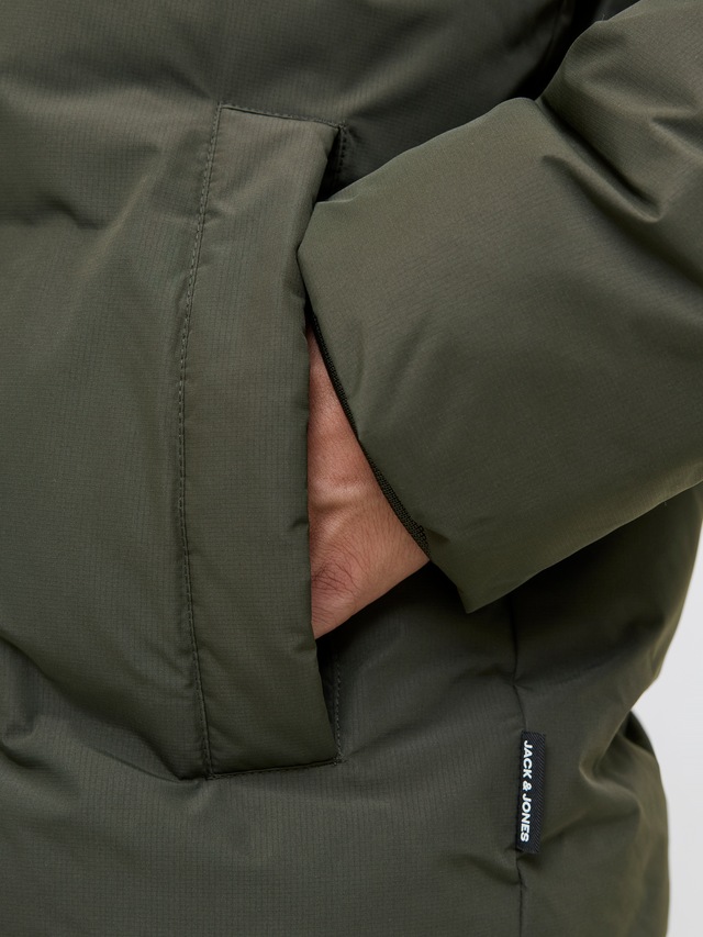 Jack & Jones Steppjacke »JJESOHO PUFFER HOOD SN« mit Kapuze