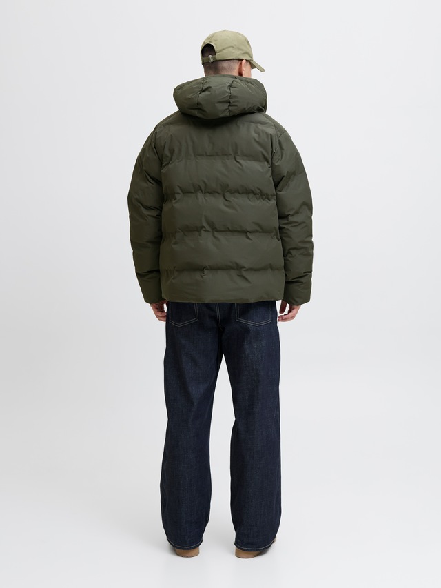 Jack & Jones Steppjacke »JJESOHO PUFFER HOOD SN« mit Kapuze