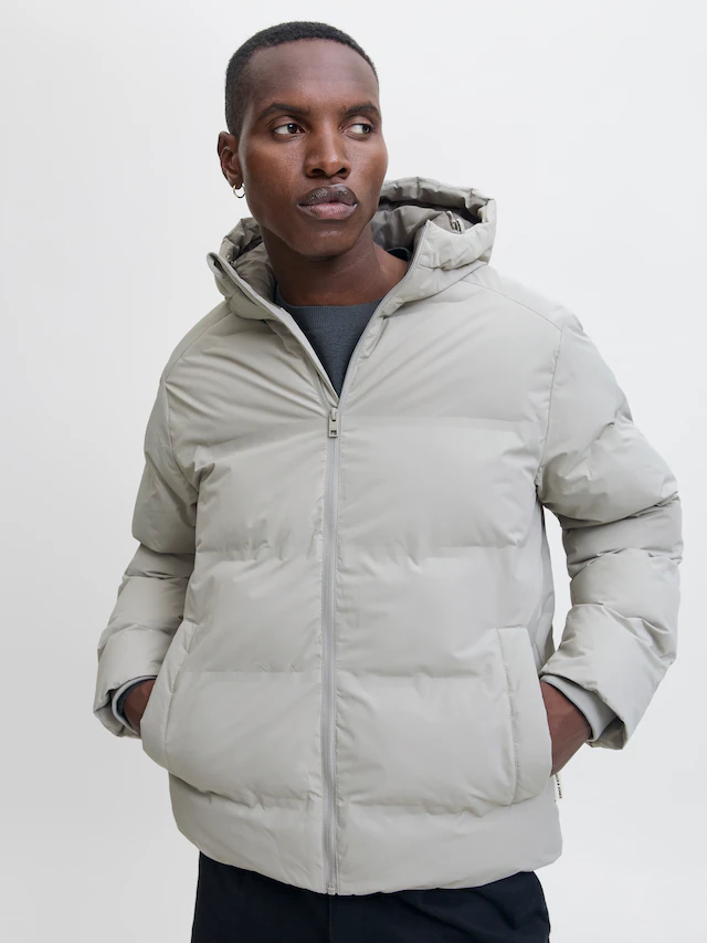 Jack & Jones Steppjacke »JJESOHO PUFFER HOOD SN« mit Kapuze