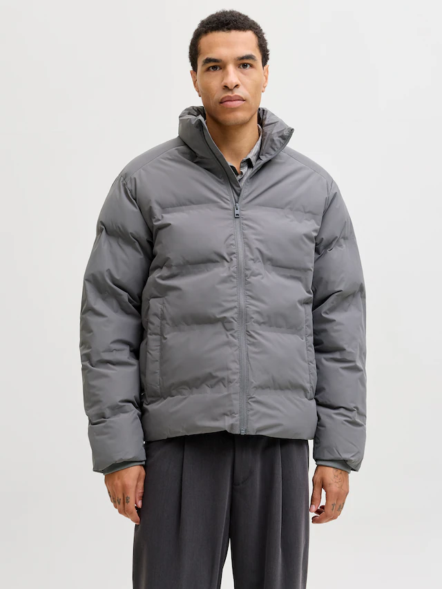 Jack & Jones Steppjacke »JJESOHO PUFFER COLLAR SN« ohne Kapuze
