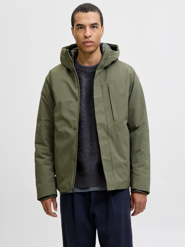 Jack & Jones Outdoorjacke »JJEKEEN JACKET AW25 SN« mit Kapuze