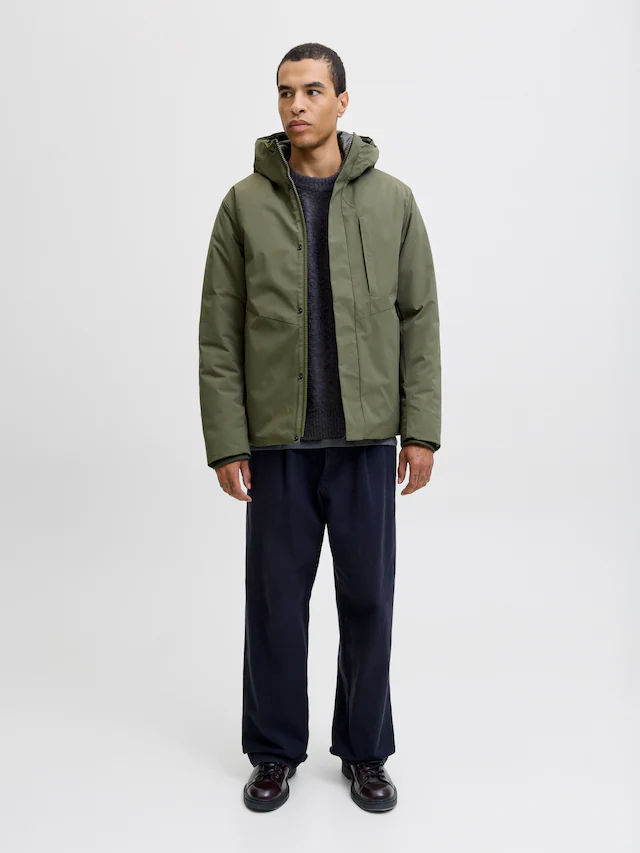 Jack & Jones Outdoorjacke »JJEKEEN JACKET AW25 SN« mit Kapuze