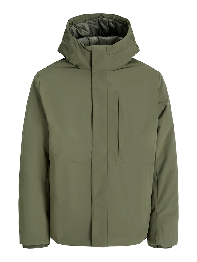 Jack & Jones Outdoorjacke »JJEKEEN JACKET AW25 SN« mit Kapuze