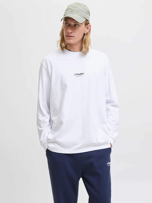 Jack & Jones Langarmshirt »JJESOHO TEE LS CREW NECK NOOS«