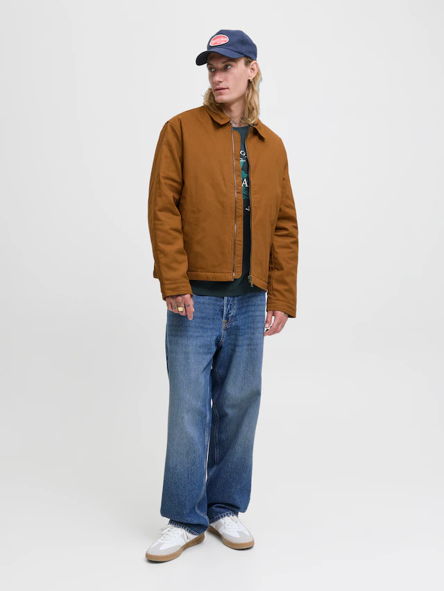 Jack & Jones Outdoorjacke »JJEDOVER WORKER JACKET NOOS« ohne Kapuze