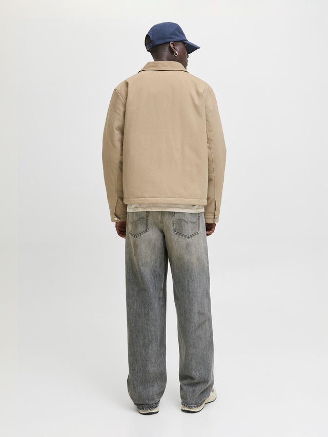 Jack & Jones Outdoorjacke »JJEDOVER WORKER JACKET NOOS« ohne Kapuze