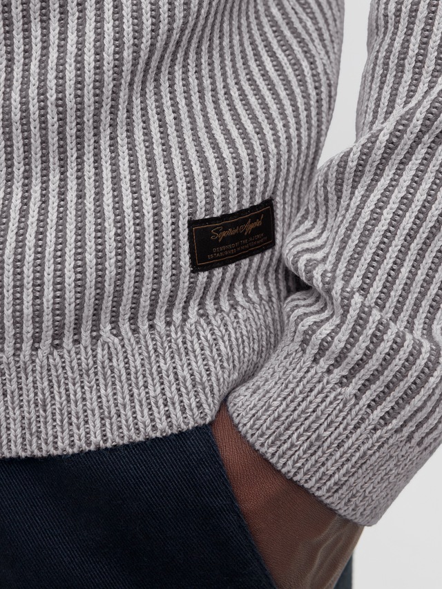 Jack & Jones Rundhalspullover »JJEDOVER KNIT CREW NECK SN« Baumwollmischung, regular fit