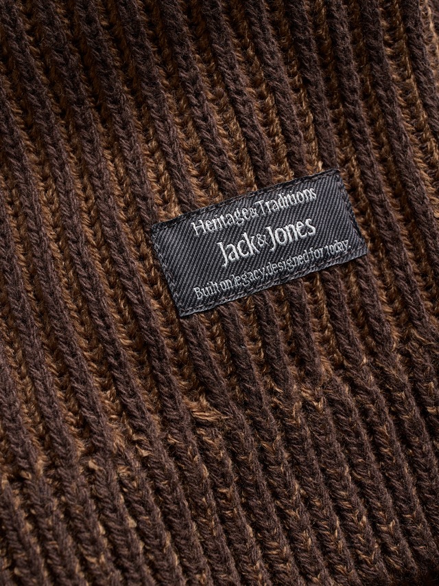 Jack & Jones Rundhalspullover »JJEDOVER KNIT CREW NECK SN« Baumwollmischung, regular fit