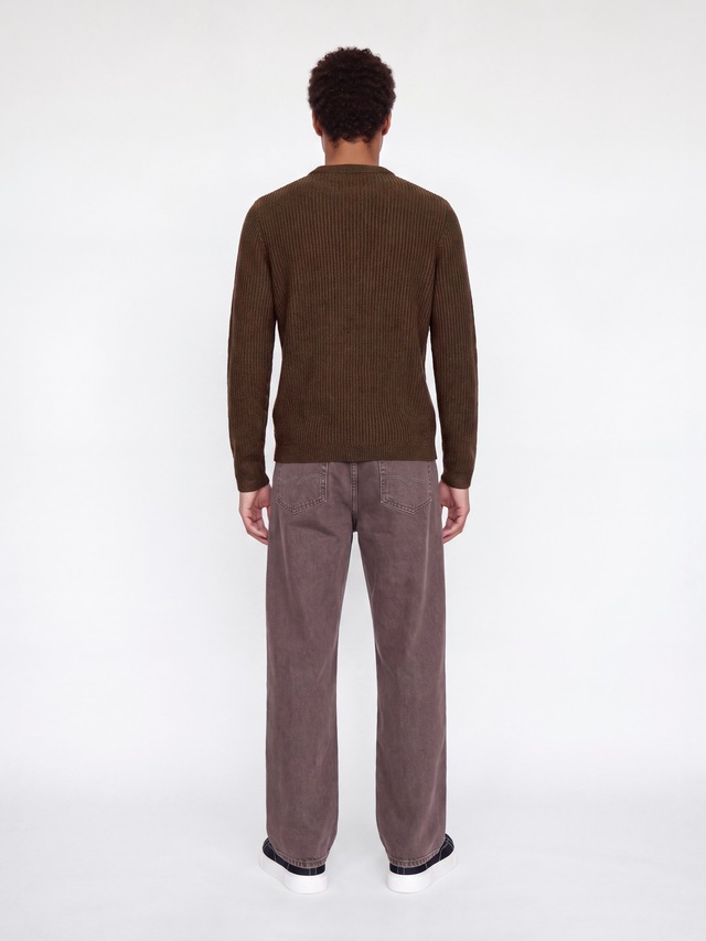 Jack & Jones Rundhalspullover »JJEDOVER KNIT CREW NECK SN« Baumwollmischung, regular fit