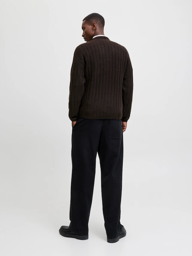 Jack & Jones Strickpullover »JJEBRADLEY CARTER KNIT CREW NECK LN«