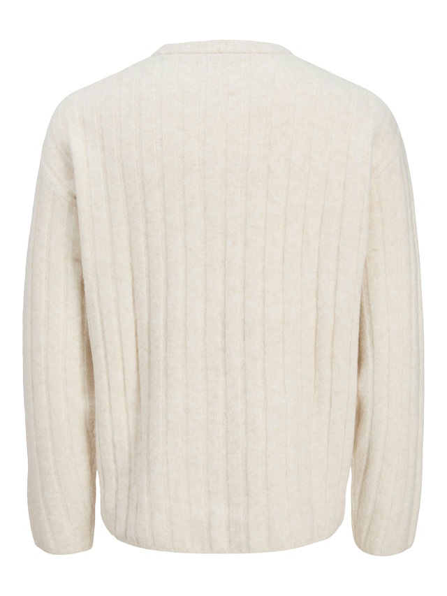 Jack & Jones Strickpullover »JJEBRADLEY CARTER KNIT CREW NECK LN«