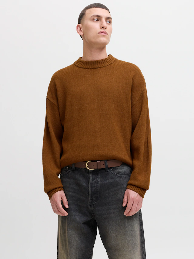 Jack & Jones Strickpullover »JJEURBAN JACK KNIT CREW NECK SN«
