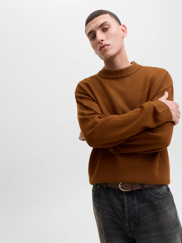 Jack & Jones Strickpullover »JJEURBAN JACK KNIT CREW NECK SN«