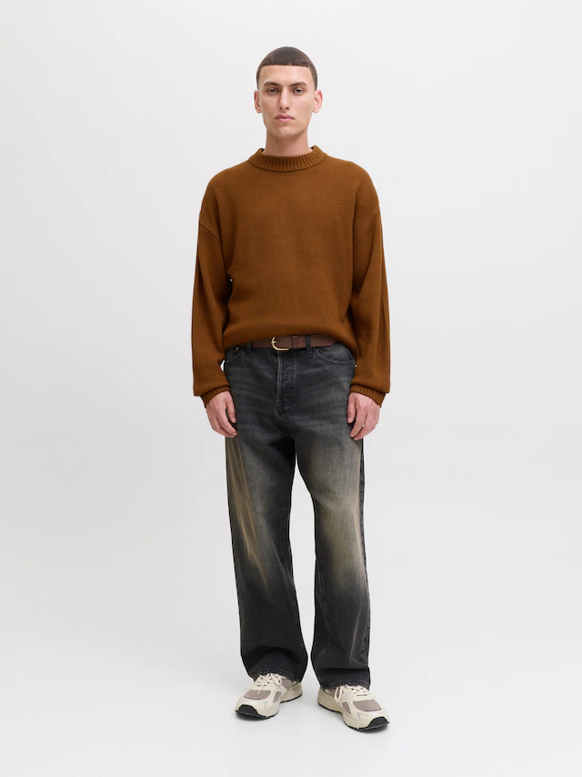 Jack & Jones Strickpullover »JJEURBAN JACK KNIT CREW NECK SN«