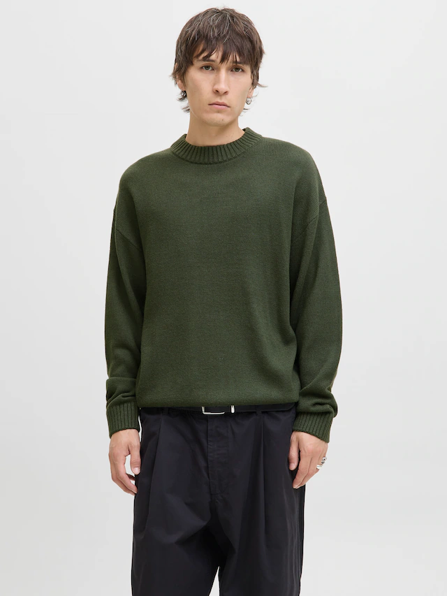 Jack & Jones Strickpullover »JJEURBAN JACK KNIT CREW NECK SN«