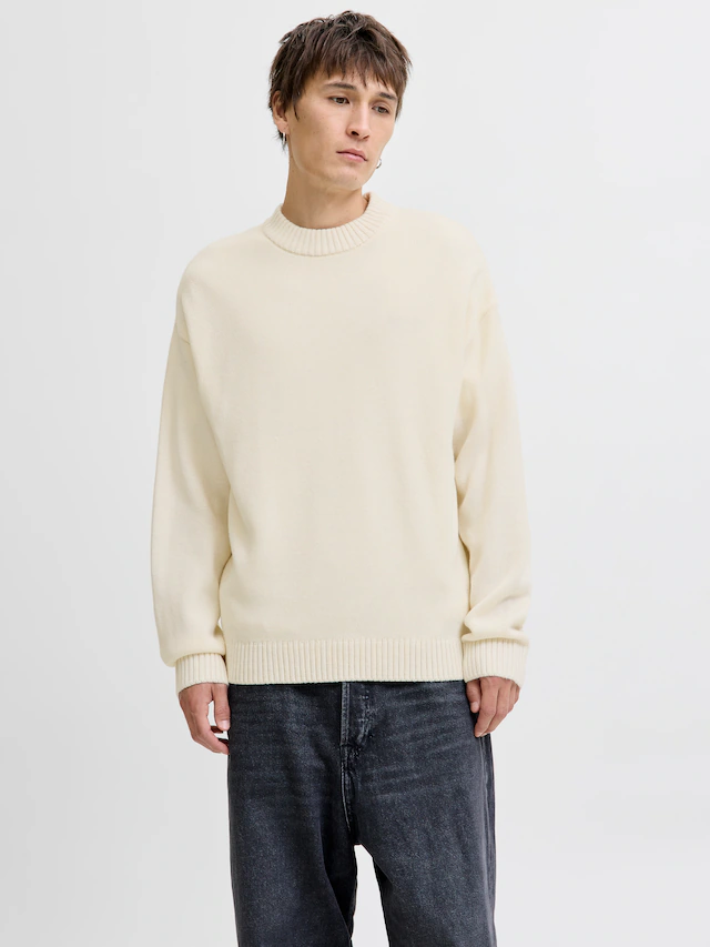 Jack & Jones Strickpullover »JJEURBAN JACK KNIT CREW NECK SN«