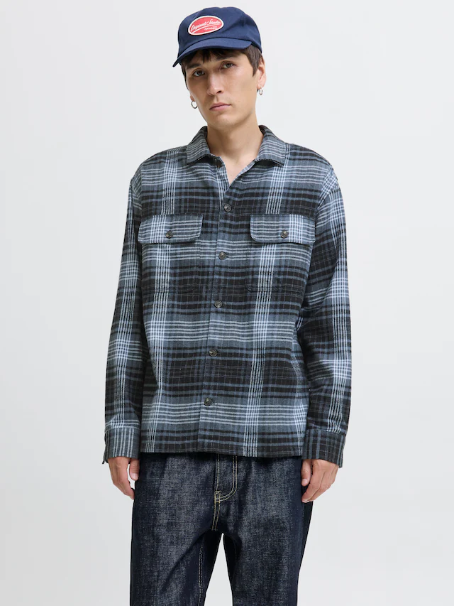 Jack & Jones Langarmhemd »JJECHARGE OVERSHIRT LS NOOS«