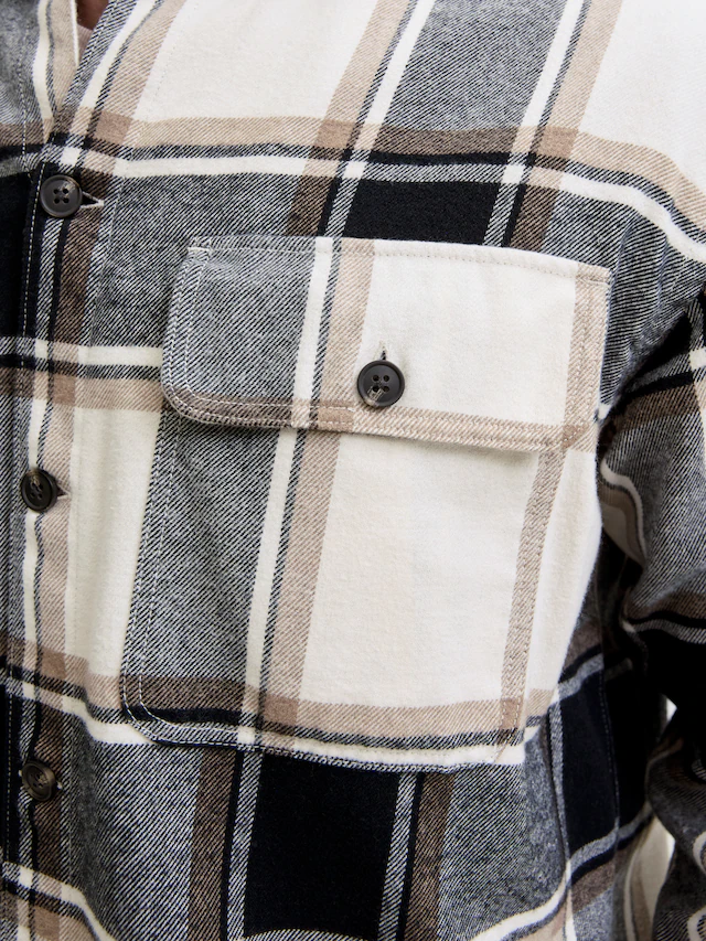 Jack & Jones Langarmhemd »JJECHARGE OVERSHIRT LS NOOS«