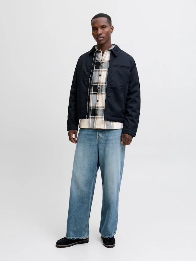 Jack & Jones Langarmhemd »JJECHARGE OVERSHIRT LS NOOS«
