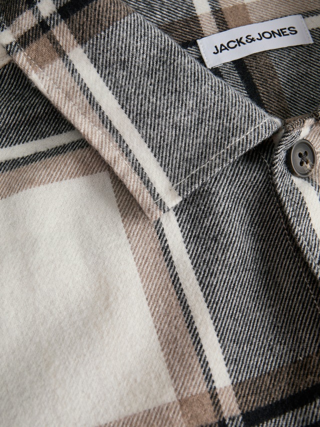 Jack & Jones Langarmhemd »JJECHARGE OVERSHIRT LS NOOS«