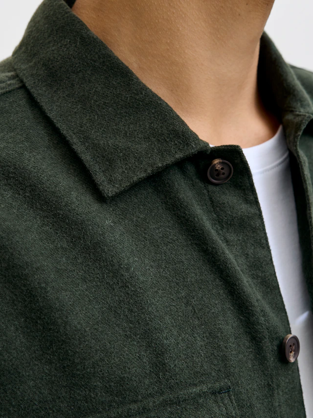 Jack & Jones Langarmhemd »JJECHARGE OVERSHIRT LS NOOS«