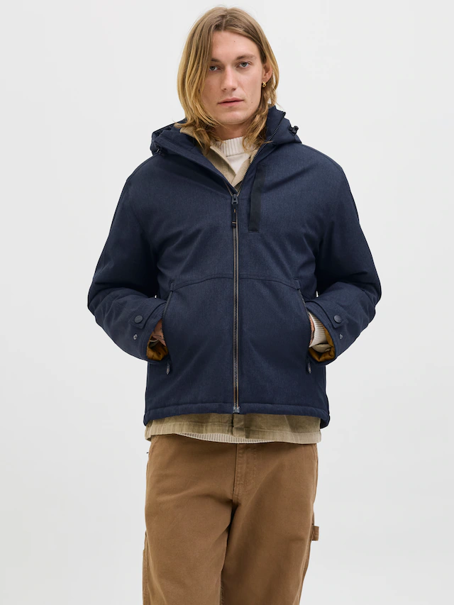 Jack & Jones Outdoorjacke »JJEPARKER DOVER JACKET SN« mit Kapuze