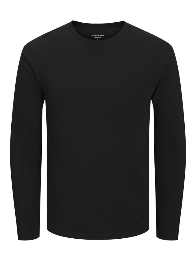 Jack & Jones Rundhalsshirt »JJEORGANIC BASIC TEE LS O-NECK NOOS«