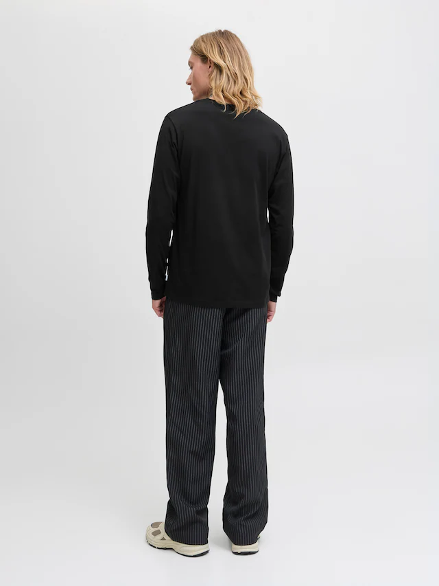 Jack & Jones Rundhalsshirt »JJEORGANIC BASIC TEE LS O-NECK NOOS«