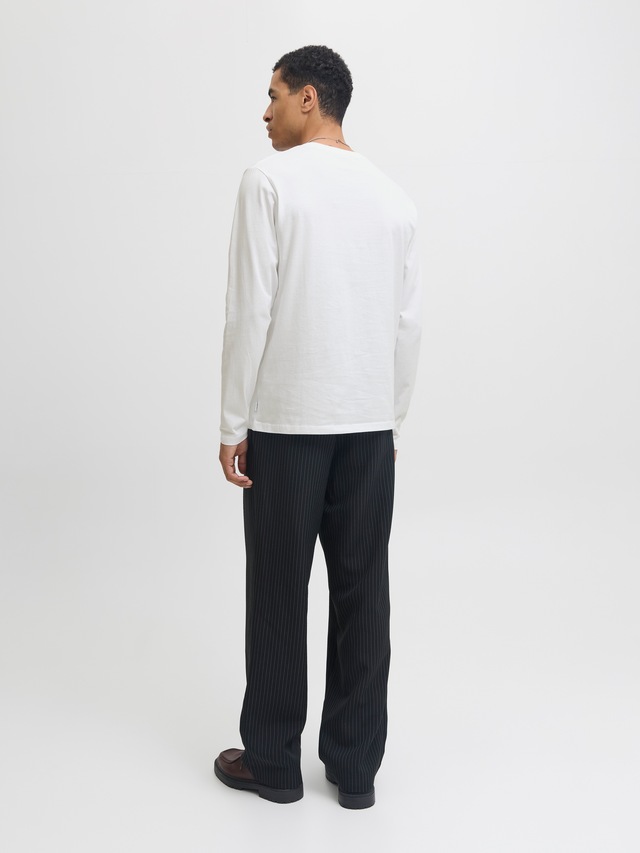 Jack & Jones Rundhalsshirt »JJEORGANIC BASIC TEE LS O-NECK NOOS«