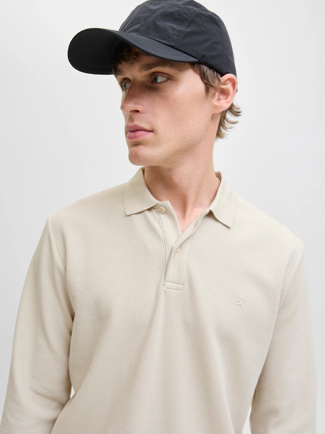 Jack & Jones Langarm-Poloshirt »JJEAUSTIN POLO LS NOOS«
