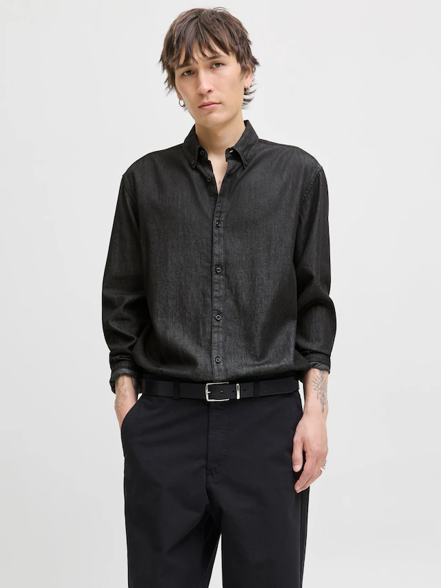 Jack & Jones Langarmhemd »JJEPERFECT DENIM SHIRT LS NOOS«