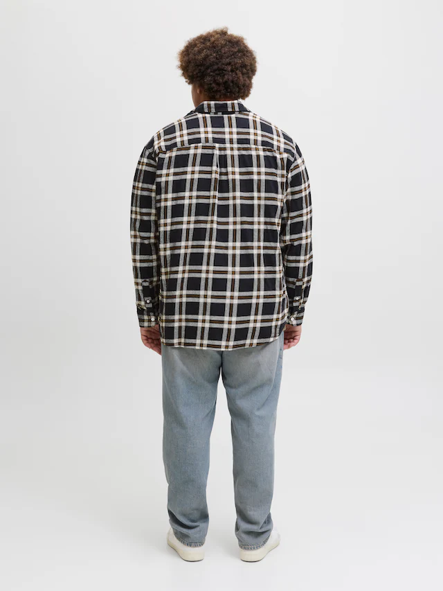Jack & Jones PlusSize Langarmhemd »JJECLASSIC FLANNEL CHECK SHIRT LS SN PLS«