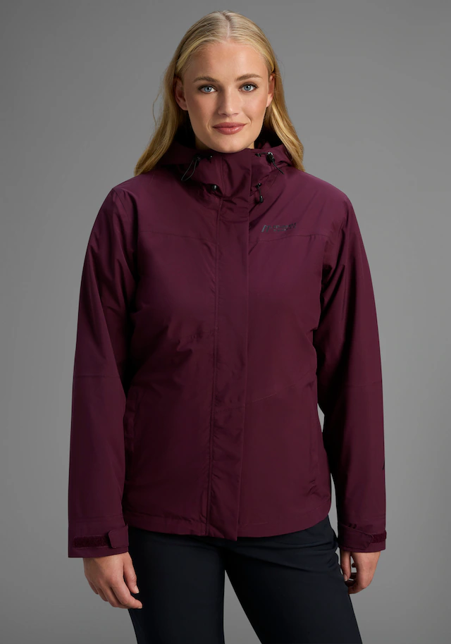 Maier Sports Doppeljacke »DA-DOPPELJACKE MTEX EL. METOR 3IN1 W« 2 Stk. tlg. mit 3-in-1-Funktion, atmungsaktiv, wind- und wasserdicht