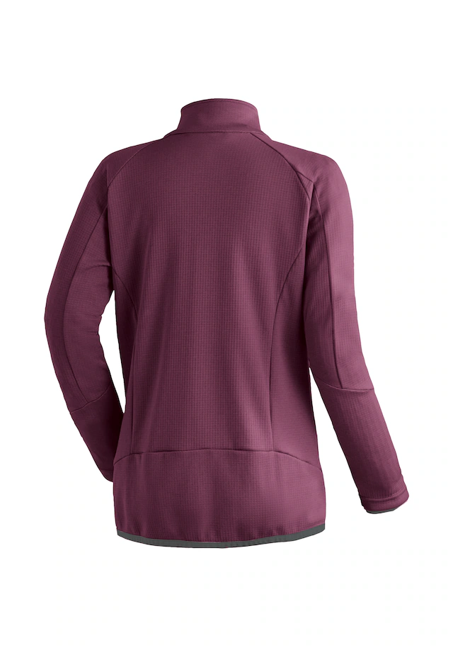 Maier Sports Fleecejacke »Sinaia W« Damen Midlayer, atmungsaktiv schnelltrocknend, Full-Zip, Regular Fit