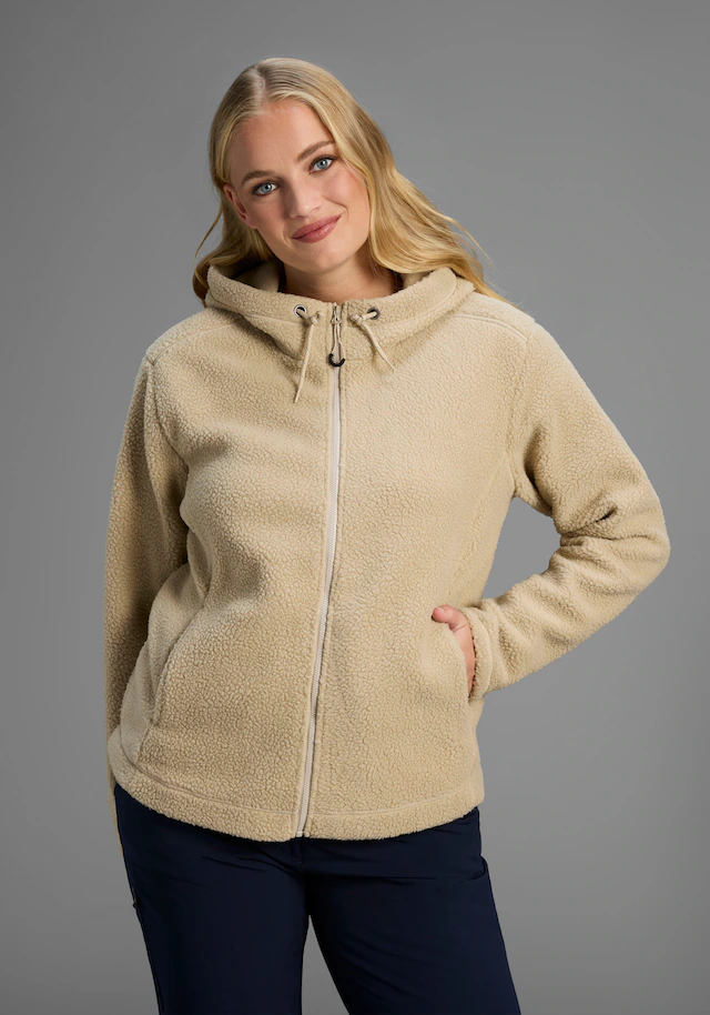 Maier Sports Fleecejacke »DA-FLEECEJACKE RACKA W« für Outdoor-Aktivitäten und Wandern geeignet, sportlicher Stil