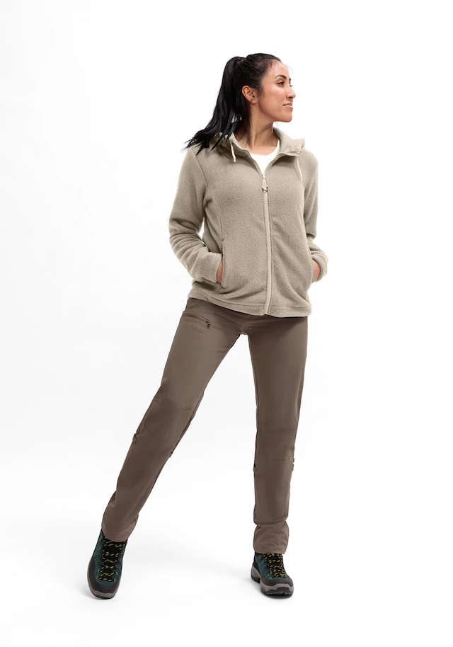 Maier Sports Fleecejacke »DA-FLEECEJACKE RACKA W« für Outdoor-Aktivitäten und Wandern geeignet, sportlicher Stil