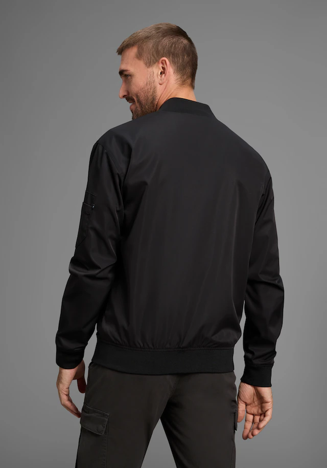 Bruno Banani Bomberjacke Blouson mit Stehkragen, leichte Übergangsjacke