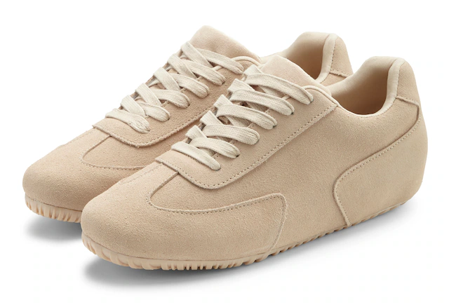Vivance Sneaker »Schnürhalbschuh, Freizeitschuh,« aus Leder ultraleicht
