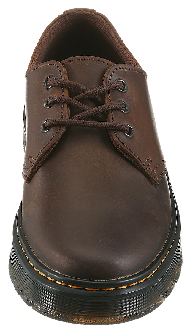 DR. MARTENS Schnürschuh »BROOKLINE LO LEDER SCHUHE« Freizeitschuh, Halbschuh, mit Luftkammern Laufsohle