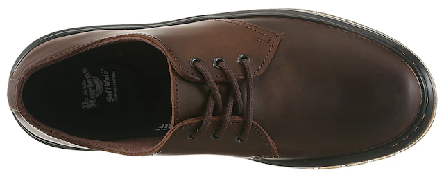 DR. MARTENS Schnürschuh »BROOKLINE LO LEDER SCHUHE« Freizeitschuh, Halbschuh, mit Luftkammern Laufsohle