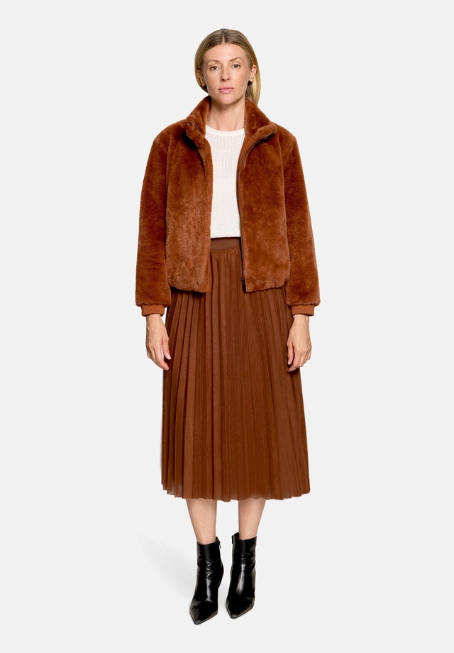 Betty&Co Midirock »Damen mit Plissee« Plissee