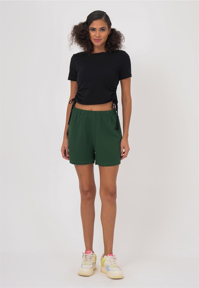 freshlions Shorts »Zara« im einfarbigen Design