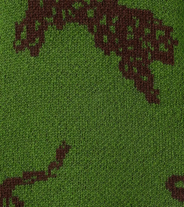 Aniston CASUAL Strickpullover mit eingestrickten Leoparden