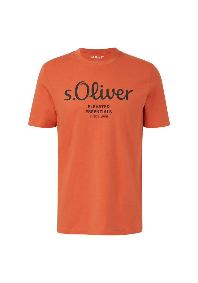 s.Oliver T-Shirt »T-Shirt Logo T-Shirt 4er Pack« 4