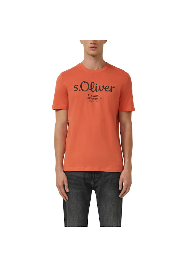 s.Oliver T-Shirt »T-Shirt Logo T-Shirt 4er Pack« 4