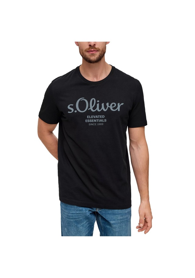s.Oliver T-Shirt »T-Shirt Logo T-Shirt 4er Pack« 4