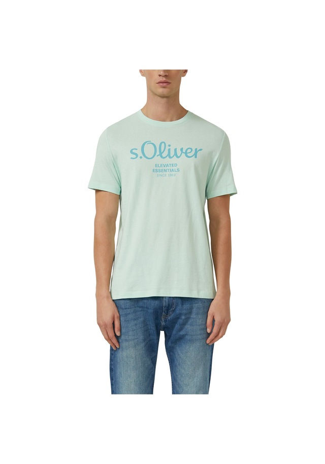 s.Oliver T-Shirt »T-Shirt Logo T-Shirt 4er Pack« 4