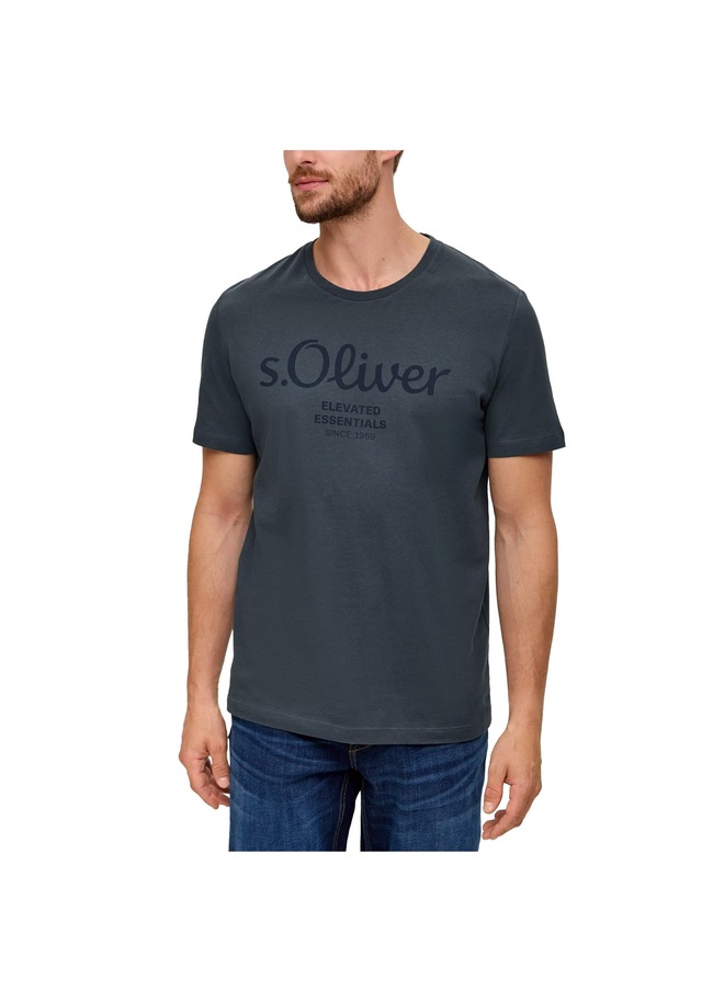 s.Oliver T-Shirt »T-Shirt Logo T-Shirt 4er Pack« 4