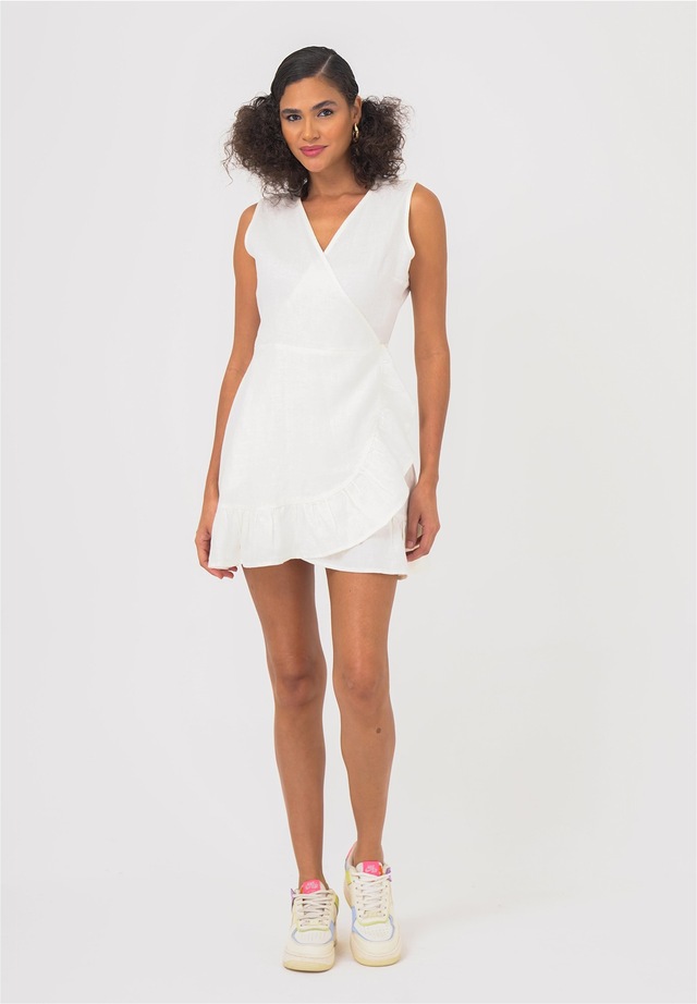 freshlions Jerseykleid »Mailinda« 1 Stk. tlg. im eleganten Wickel-Design