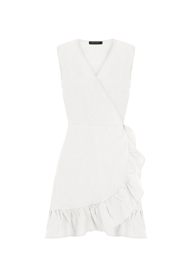freshlions Jerseykleid »Mailinda« 1 Stk. tlg. im eleganten Wickel-Design